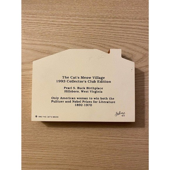 The Cat’s Meow Lot of 3 pieces, 2 90’s Collector’s Club and 1 2000 Special Event - Picture 3 of 7